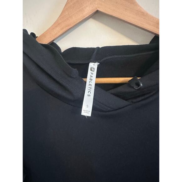 Fabletics Black Yukon Hoodie Sweater Dress Size Small - Picture 3 of 4